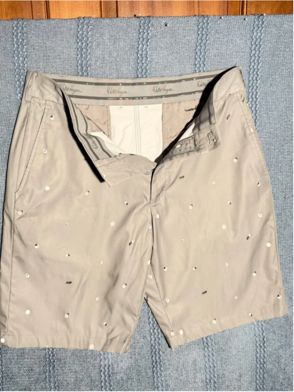 Men's Walter Hagen Flat Front Shorts, Size 35